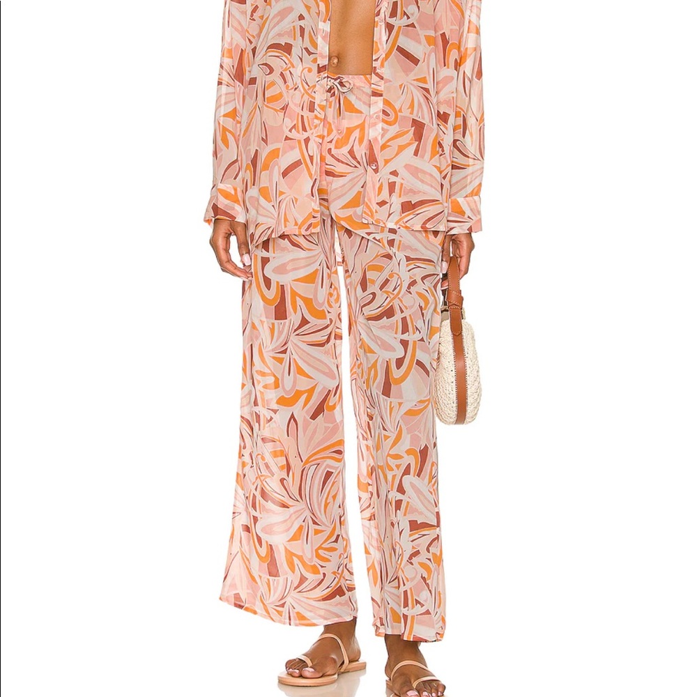 Brand New L*Space x Tessa Brooks Catalina Pant in Psychedelic Summer